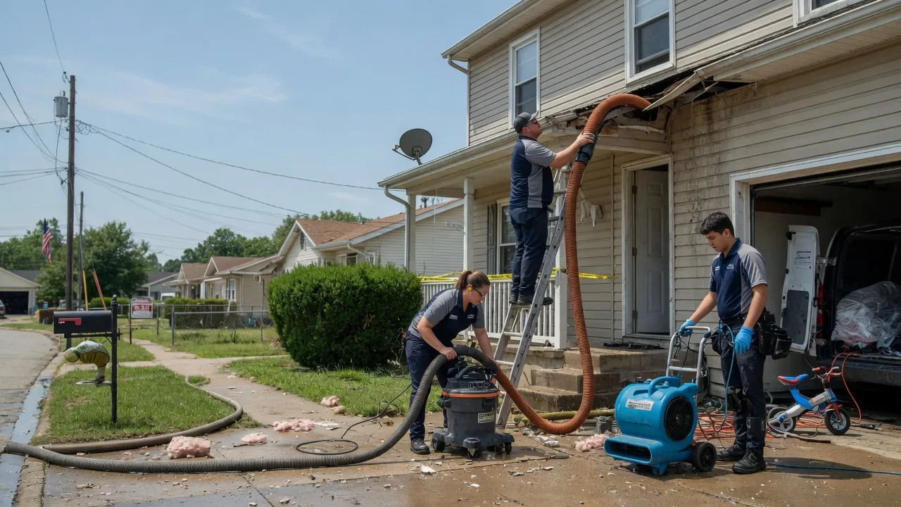 Water Damage Restoration in Eldred, IL near me